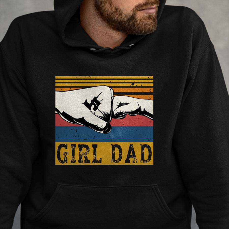 Gift for Dad Shirt, Funny Dad Unisex T-Shirt/Hoodie/Sweatshirt HLT00 – Girl Dad Men Father of Girls Fathers Day Vintage T-Shirt