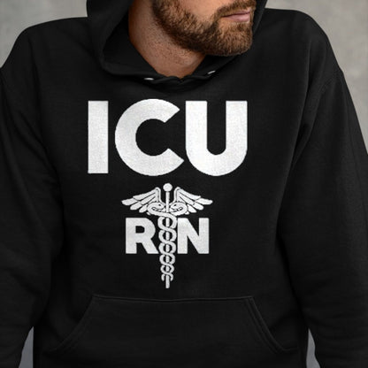 Best Doctor Shirt, Funny Doctor UnisexT-Shirt/Hoodie/Sweatshirt HLT00 - ICU Registered Nurse Intensive Care Unit RN Staff Shirt T-Shirt, Men, Black, 3X-Large