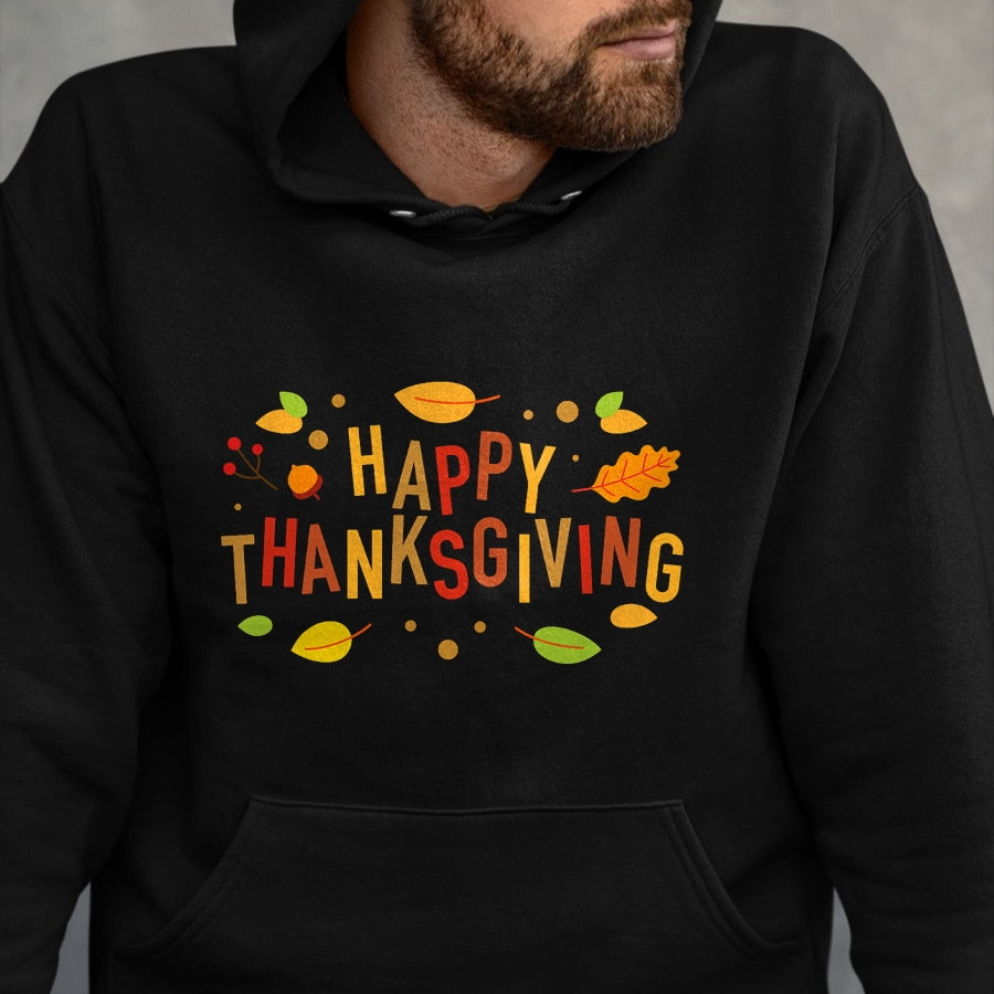 Best Thanksgiving Family Shirt , Funny Thanksgiving UnisexT-Shirt/Hoodie/Sweatshirt HLT00 - Fall Color Cute Adorable Happy Thanksgiving Design T-Shirt