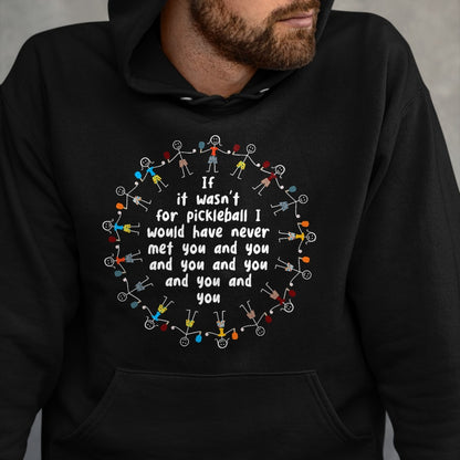 Funny Pickleball Shirt, Pickleball Lover Unisex T-Shirt/Hoodie/Sweatshirt HLT00 - Whyitsme Design Unisex-Adults Black Pickleball Funny T-Shirt