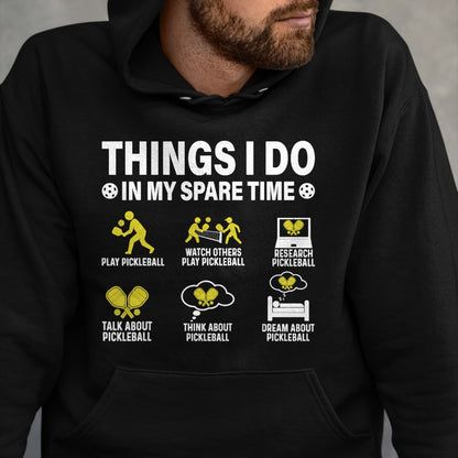 Funny Pickleball Shirt, Pickleball Lover Unisex T-Shirt/Hoodie/Sweatshirt HLT00 - Pickleball Art for Men Women Pickleball Player Pickle Ball T-Shirt