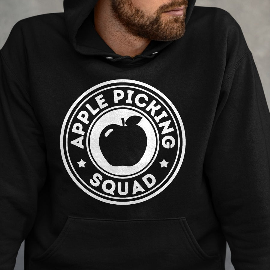 Best Thanksgiving Family Shirt , Funny Thanksgiving UnisexT-Shirt/Hoodie/Sweatshirt HLT00 - Apple Picking Crew Fun Fall Orchard Apple Picking Season Kid T-Shirt