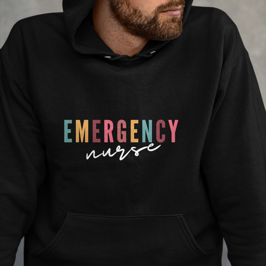 Funny Nurse Shirt, Nurse Unisex T-Shirt/Hoodie/Sweatshirt HLT00 - ER Nurse Emergency Room Nurse School Women nursing T-Shirt