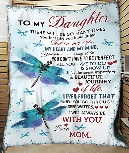 BLANKET FOR DAUGHTER FROM MOM – COMFORT & WARMTH GIFT