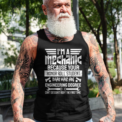 Best Mechanic Life Shirt, Funny Mechanic UnisexT-Shirt/Hoodie/Sweatshirt HLT00 - Mechanic Car Guy Mechanics DIY Handyman Garage Repair Shop T-Shirt (1)