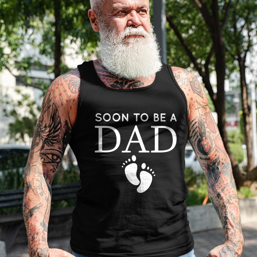 Gift for Dad Shirt, Funny Dad Unisex T-Shirt/Hoodie/Sweatshirt HLT00 – Soon To Be A Dad Unique Father for would Be Daddy T-Shirt