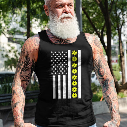Funny Pickleball Shirt, Pickleball Lover Unisex T-Shirt/Hoodie/Sweatshirt HLT00 - Pickle Ball US Flag Pickleball Patriotic Men Women Kids Boys T-Shirt