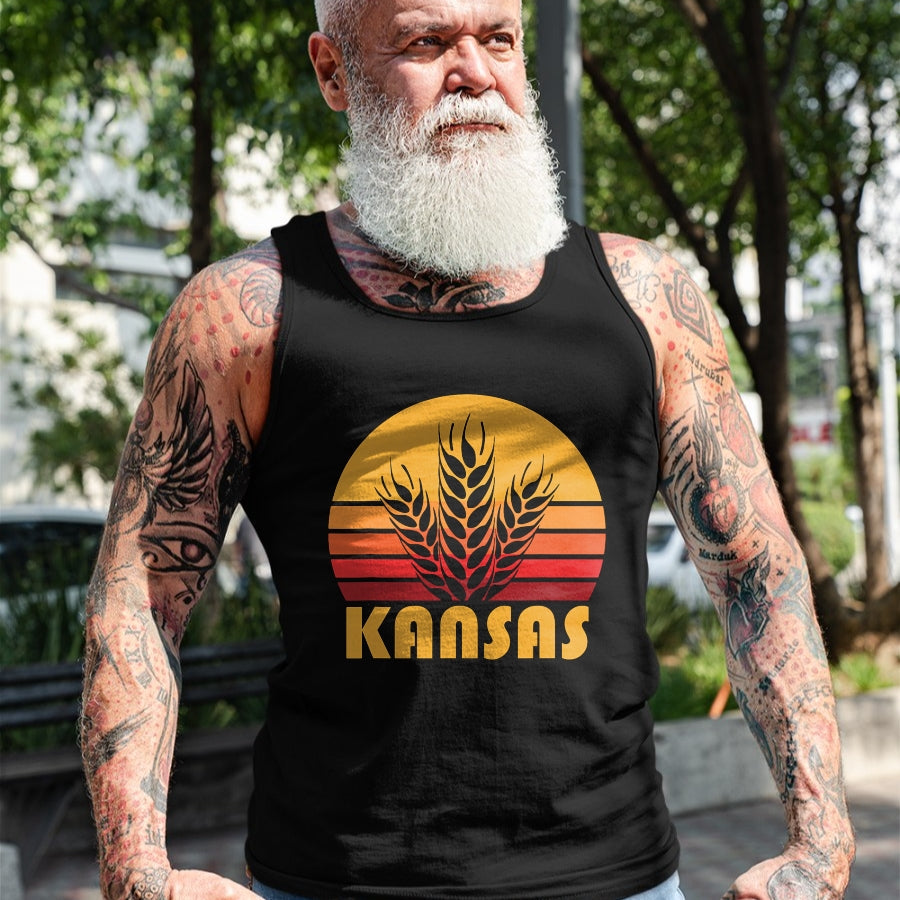 Best Farmer Life Shirt, Funny Farmer UnisexT-Shirt/Hoodie/Sweatshirt HLT00 - Retro Kansas Wheat Shirt, Vintage Grain Farming Tee Gift T-Shirt