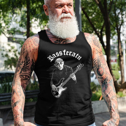 Guitar Lover Shirt, Funny Guitar UnisexT-Shirt/Hoodie/Sweatshirt HLT00 - Bassferatu Gothic Horror Bass Guitar Player Halloween Parody T-Shirt