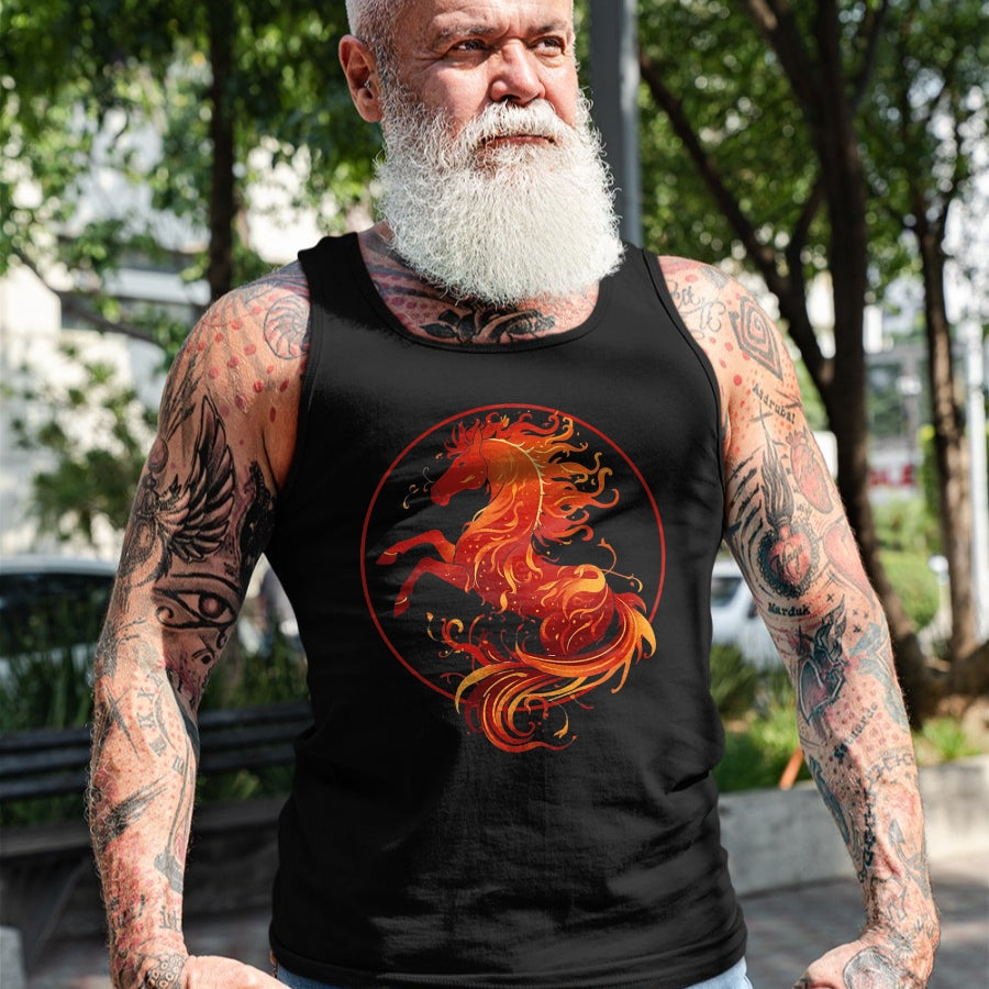 Best Horse Lover Shirt , Funny Horse UnisexT-Shirt/Hoodie/Sweatshirt HLT00 - Year of The Fire Horse 2026 Chinese New Year Strength T-Shirt
