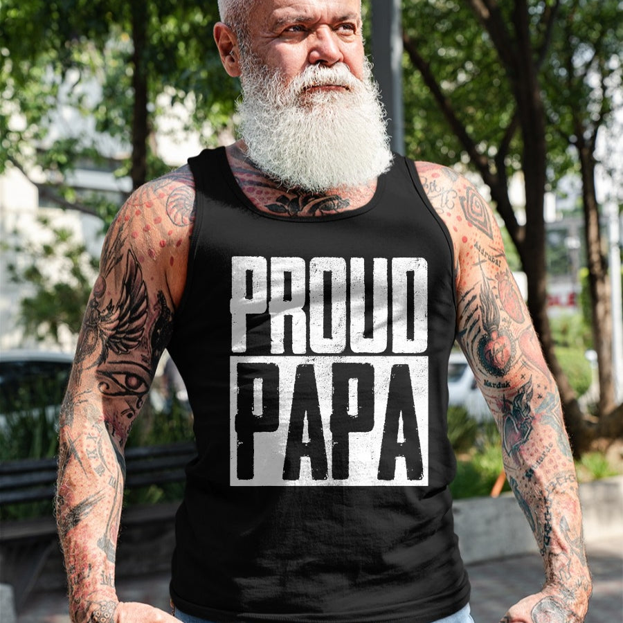 Gift for Dad Shirt, Funny Dad Unisex T-Shirt/Hoodie/Sweatshirt HLT00 – Proud Papa Father Fatherhood Parent Happy Father_s Day T-Shirt