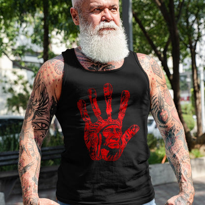 Native American T-Shirts, Vintage Native American Unisex T-Shirt/Hoodie/Sweatshirt HLT00 - Native American Indigenous Red Hand Indian Blood Themed (7)