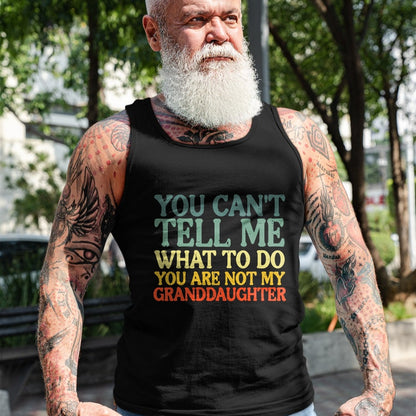 Best Grandma Shirt, Proud Grandma Unisex T-Shirt/Hoodie/Sweatshirt HLT00 - Cant Tell Me What To Do Granddaughter Funny Grandma Grandpa T-Shirt