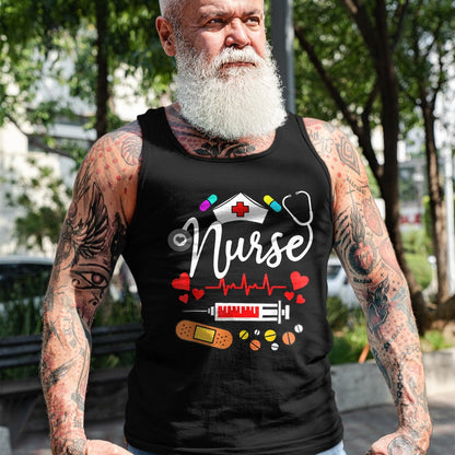 Funny Nurse Shirt, Nurse Unisex T-Shirt/Hoodie/Sweatshirt HLT00 - NURSE'S DAY Nurse Life NURSE WEEK 2024 Womens T-Shirt