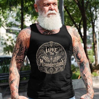 Cat Love Shirt, Funny Cat Lover Gift UnisexT-Shirt/Hoodie/Sweatshirt HLT00 - Love The Misunderstood Snake Spider Moth Frog Bat Raven Cat T-Shirt