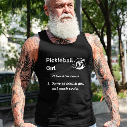 Funny Pickleball Shirt, Pickleball Lover Unisex T-Shirt/Hoodie/Sweatshirt HLT00 - Funny Pickleball Girl Definition Pickleball Players T-Shirt