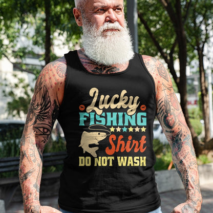 Gift for Dad Shirt, Funny Dad Unisex T-Shirt/Hoodie/Sweatshirt HLT00 – Funny My Lucky Fishing Shirt For Men Women Dad T-Shirt