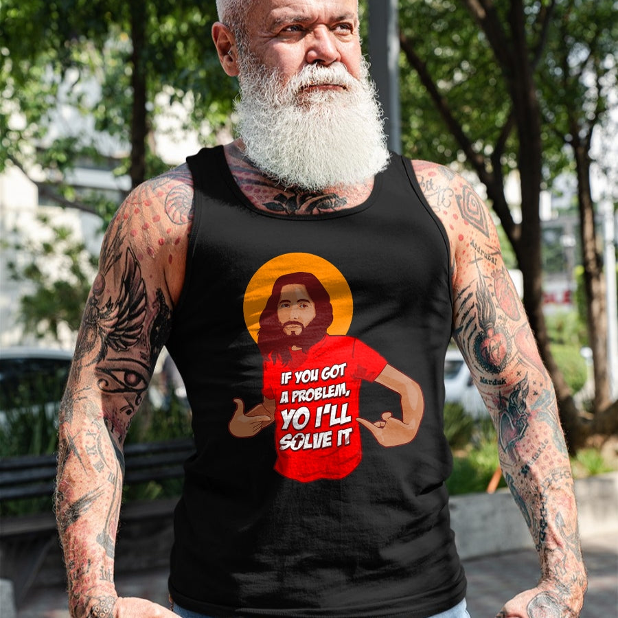 Christian Tee, Christian Faith Unisex T-Shirt/Hoodie/Sweatshirt HLT00 - Funny Jesus Christian Meme Yo I_ll Solve It Christmas T-Shirt