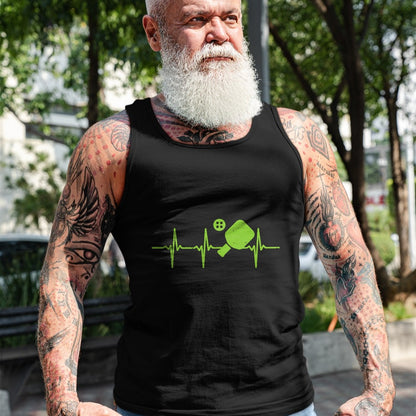 Funny Pickleball Shirt, Pickleball Lover Unisex T-Shirt/Hoodie/Sweatshirt HLT00 - Pickleball Heartbeat Funny Pickle Ball Sports Men Women Kids T-Shirt