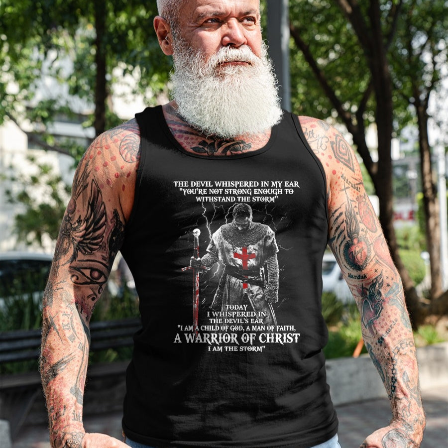 Christian Tee, Christian Faith Unisex T-Shirt/Hoodie/Sweatshirt HLT00 -  A Warrior of christ Tshirt T-Shirt