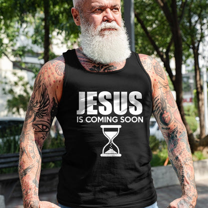 Christian Tee, Christian Faith Unisex T-Shirt/Hoodie/Sweatshirt HLT00 - Jesus Is Coming Soon Countdown til Jesus Christ T-Shirt