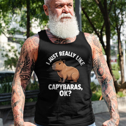 Cute Capybara Shirt, Funny Capybara Unisex T-Shirt/Hoodie/Sweatshirt HLT00 - Funny Capybara Art for Men Women Kids Capy Rodent Capybara T-Shirt
