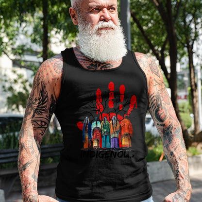 Native American T-Shirts, Vintage Native American Unisex T-Shirt/Hoodie/Sweatshirt HLT00 - Native American Indigenous People Stop MMIW