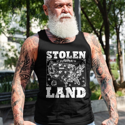 Native American T-Shirts, Vintage Native American Unisex T-Shirt/Hoodie/Sweatshirt HLT00 - Stolen Land Indian Pride Tribes Native American Indigenous