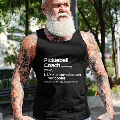 Funny Pickleball Shirt, Pickleball Lover Unisex T-Shirt/Hoodie/Sweatshirt HLT00 - Pickleball Coach Definition Funny Gift T-Shirt