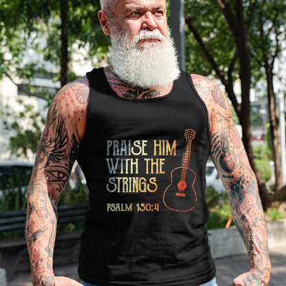 Christian Tee, Christian Faith Unisex T-Shirt/Hoodie/Sweatshirt HLT00 - Guitarist Christian Music Guitar Player Bible Verse T-Shirt