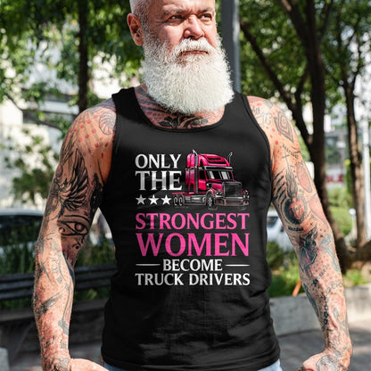 Best Truck Driver Life Shirt, Funny Trucker UnisexT-Shirt/Hoodie/Sweatshirt HLT00 - Funny Female Truck Driver Design for Women Girls Trucking T-Shirt