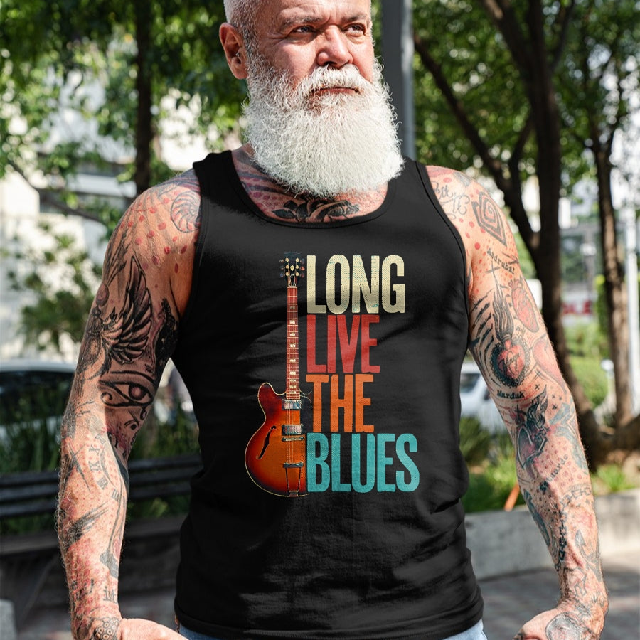 Guitar Lover Shirt, Funny Guitar UnisexT-Shirt/Hoodie/Sweatshirt HLT00 - Blues Music Guitar Funny for Guitarist Guitar Player Vintage T-Shirt