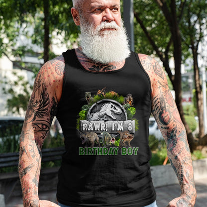 Best Dinosaur Lover Shirt, Funny Dinosaur UnisexT-Shirt/Hoodie/Sweatshirt HLT00 - Kids 8 Years Old Shirt 8th Birthday Boy T Rex Dinosaur T-Shirt