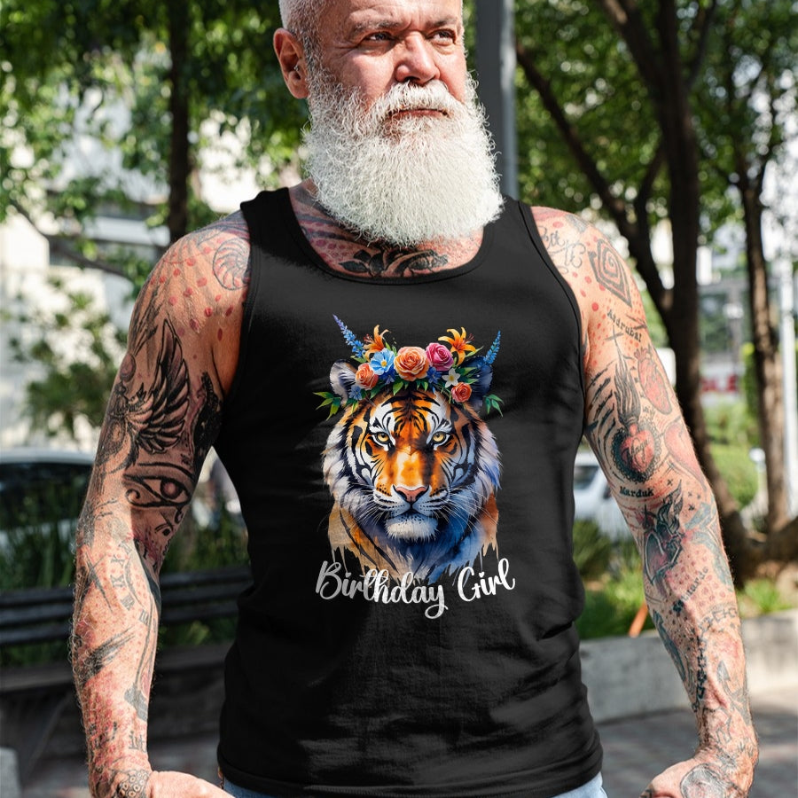 Cat Love Shirt, Funny Cat Lover Gift UnisexT-Shirt/Hoodie/Sweatshirt HLT00 - Tiger Birthday Girl Cute Zoo Themed Party Outfit Safari 6-12 T-Shirt
