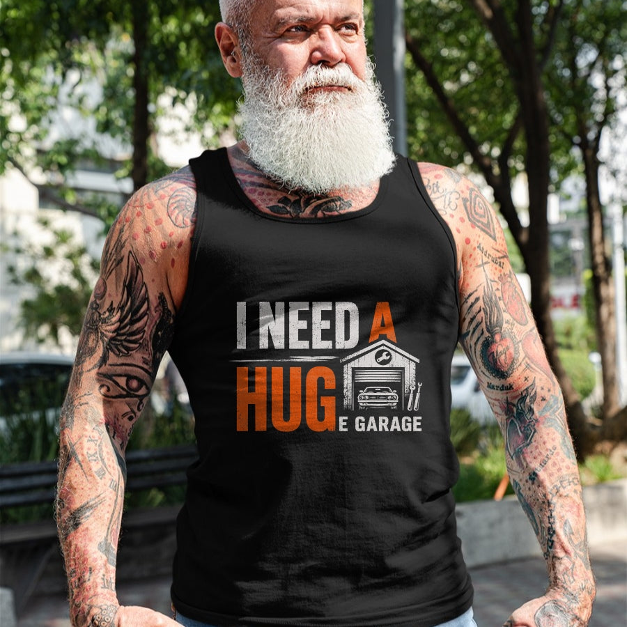 Best Mechanic Life Shirt, Funny Mechanic UnisexT-Shirt/Hoodie/Sweatshirt HLT00 - I Need A Huge Garage Funny Mechanic Car Auto T-Shirt