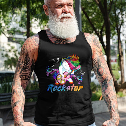 Guitar Lover Shirt, Funny Guitar UnisexT-Shirt/Hoodie/Sweatshirt HLT00 - Unicorn Rock Star Guitar Rockin_ Music Singer T-Shirt