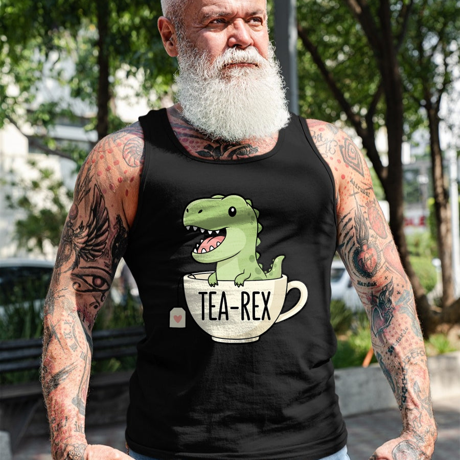 Best Dinosaur Lover Shirt, Funny Dinosaur UnisexT-Shirt/Hoodie/Sweatshirt HLT00 - Tea Rex Dinosaur Funny Cartoon T-Shirt