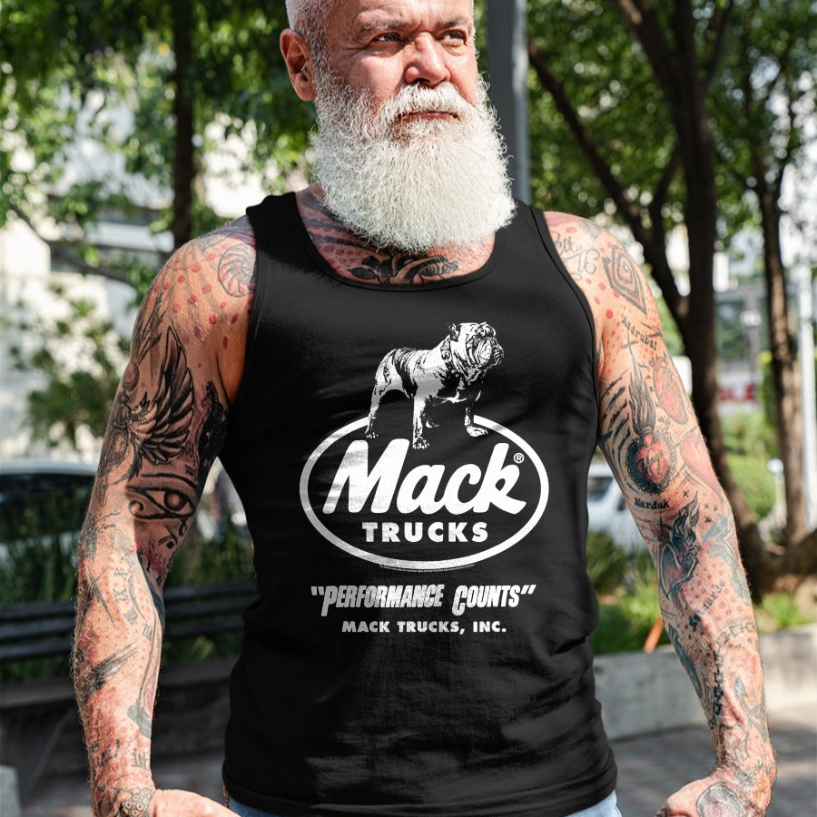 Best Truck Driver Life Shirt, Funny Trucker UnisexT-Shirt/Hoodie/Sweatshirt HLT00 - Mack Trucks Performance Counts Bulldog Logo Trucking T-Shirt
