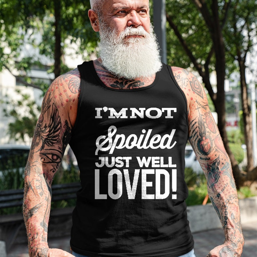 Best Wife Shirt, Wife and Husband Unisex T-Shirt/Hoodie/Sweatshirt HLT00 - Inspiration I'm Not Spoiled Just Well Loved Cute T-Shirt