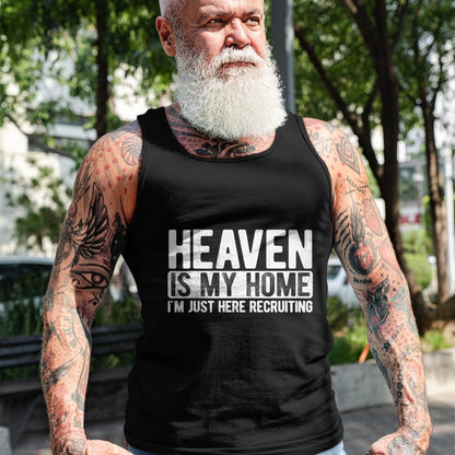 Christian Tee, Christian Faith Unisex T-Shirt/Hoodie/Sweatshirt HLT00 - Heaven Is My Home Christian Religious Jesus T-Shirt