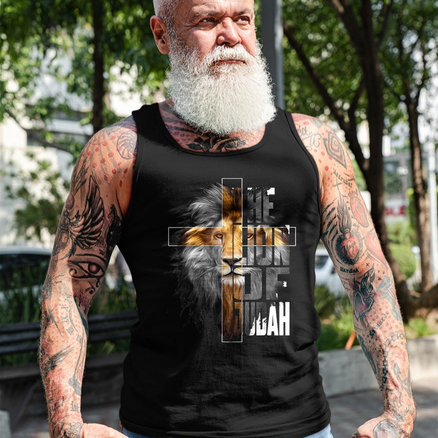 Christian Tee, Christian Faith Unisex T-Shirt/Hoodie/Sweatshirt HLT00 - Christian Religious Jesus The Lion Of Judah Easter Yeshua T-Shirt