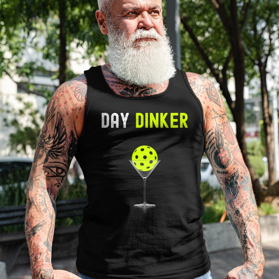 Funny Pickleball Shirt, Pickleball Lover Unisex T-Shirt/Hoodie/Sweatshirt HLT00 - Day Dinker Pickleball Shirt Funny Pickleball Day Dinker T-Shirt