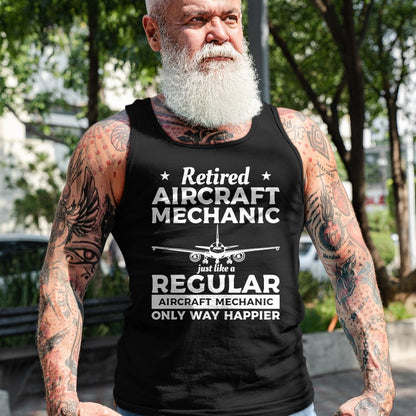 Best Mechanic Life Shirt, Funny Mechanic UnisexT-Shirt/Hoodie/Sweatshirt HLT00 - Retired Aircraft Mechanic Airplane Mechanics Retirement T-Shirt