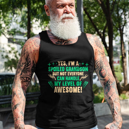 Best Grandma Shirt, Proud Grandma Unisex T-Shirt/Hoodie/Sweatshirt HLT00 - Favorite Funny Grandparents Grandma Spoiled Grandson T-Shirt