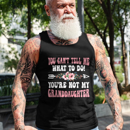 Best Grandma Shirt, Proud Grandma Unisex T-Shirt/Hoodie/Sweatshirt HLT00 - You Can't Tell Me Grandma Grandmother Granddaughter T-Shirt