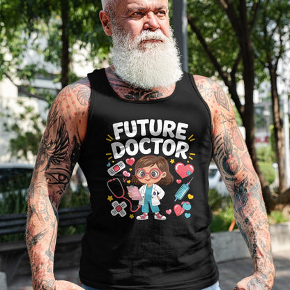 Best Doctor Shirt, Funny Doctor UnisexT-Shirt/Hoodie/Sweatshirt HLT00 - Future Doctor - Future Doctor Cute Girl Medical Career Gifts for Girls Kids T-Shirt