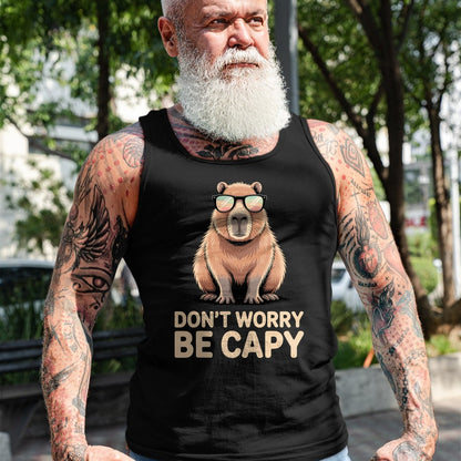 Cute Capybara Shirt, Funny Capybara Unisex T-Shirt/Hoodie/Sweatshirt HLT00 - Funny Capybara Design for Men Women Adults Capybara Lover T-Shirt