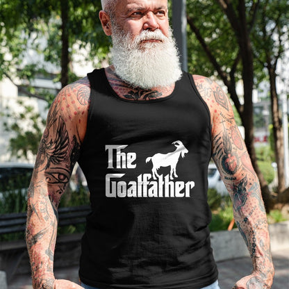 Best Farmer Life Shirt, Funny Farmer UnisexT-Shirt/Hoodie/Sweatshirt HLT00 - The Goatfather Funny Goat Father Lover T-Shirt Gift T-Shirt