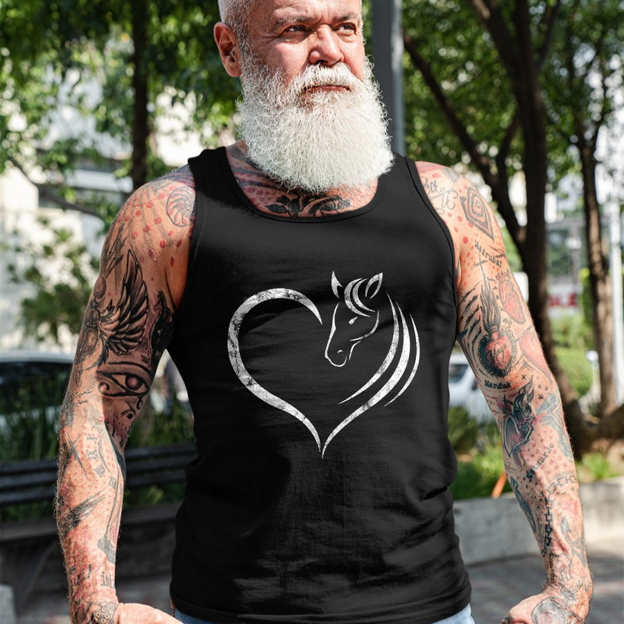 Best Horse Lover Shirt , Funny Horse UnisexT-Shirt/Hoodie/Sweatshirt HLT00 - Cute Horse Lover Outfit Gift for Girls Women Horse and Heart T-Shirt Small
