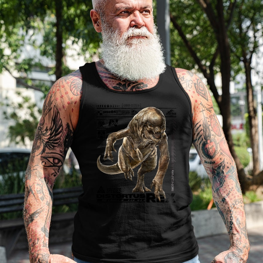 Best Dinosaur Lover Shirt, Funny Dinosaur UnisexT-Shirt/Hoodie/Sweatshirt HLT00 - Jurassic World Rebirth Distortus Rex Ingen Species File T-Shirt